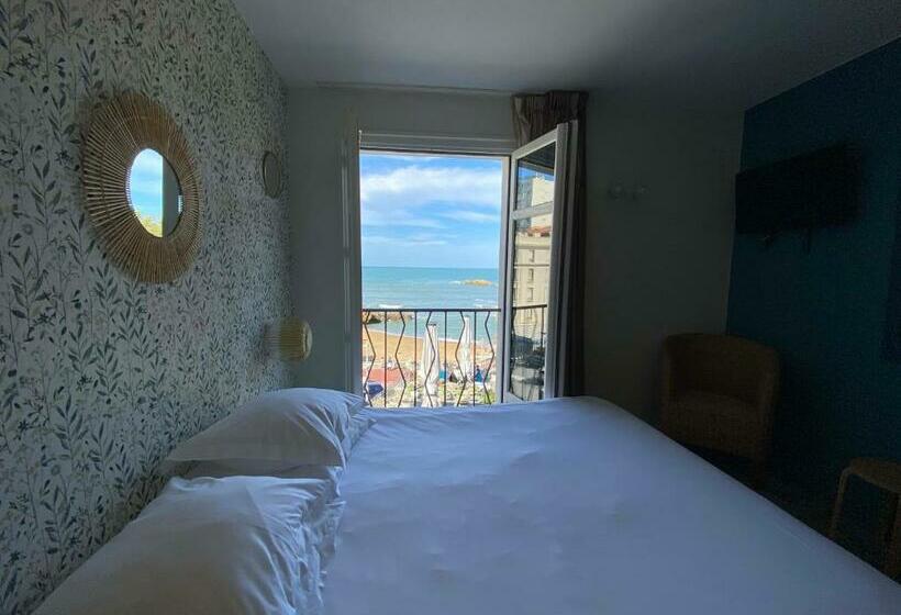 带海景的标准房, Hôtel Les Baigneuses De Biarritz