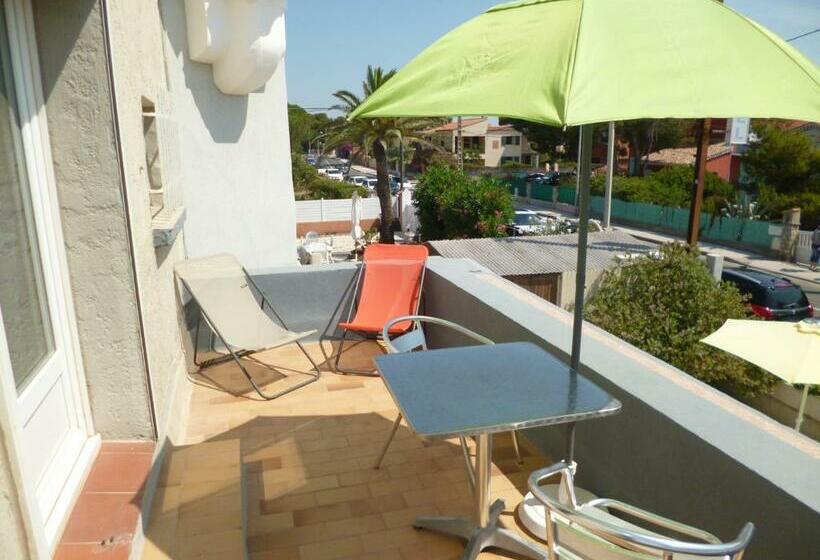 스탠다드 테라스 룸, Hôtel Le Calypso