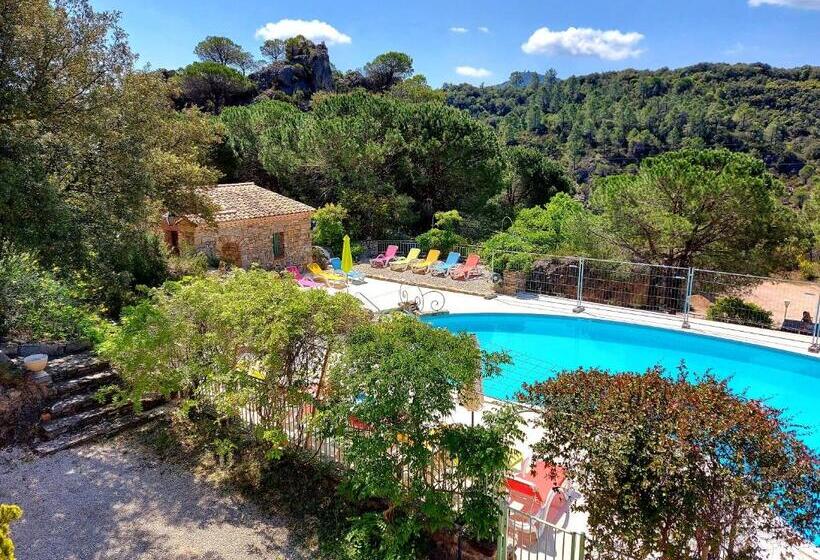 Номер Стандарт Адаптированный для Инвалидов, Hôtel Les Hauts De Mourèze