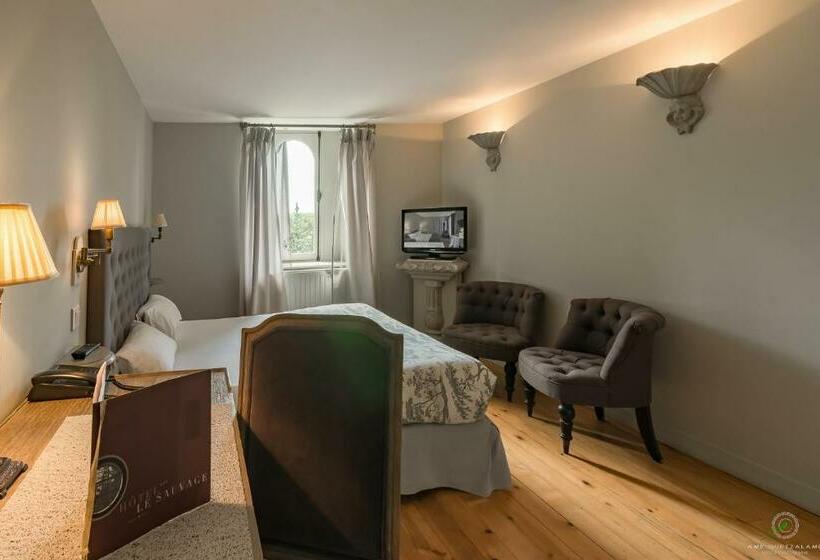 Номер Комфорт, Hôtel Restaurant Spa Le Sauvage