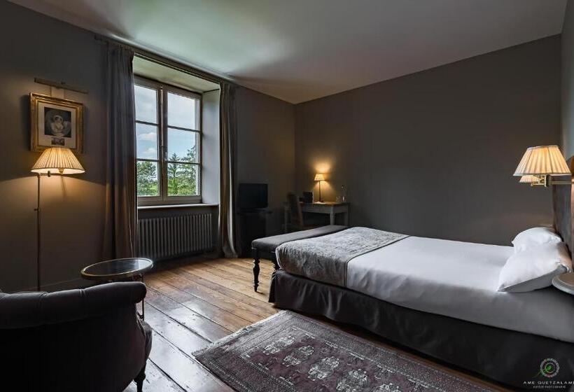 Номер Deluxe, Hôtel Restaurant Spa Le Sauvage