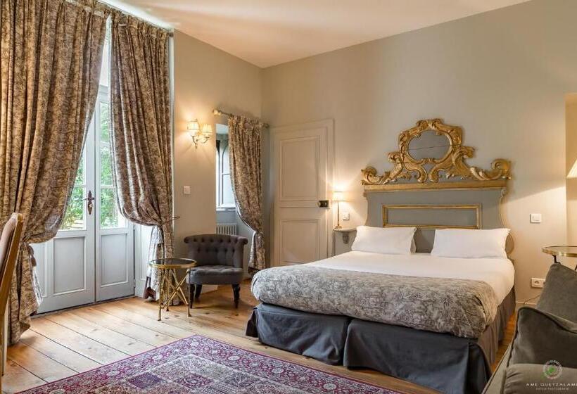 Номер Deluxe, Hôtel Restaurant Spa Le Sauvage