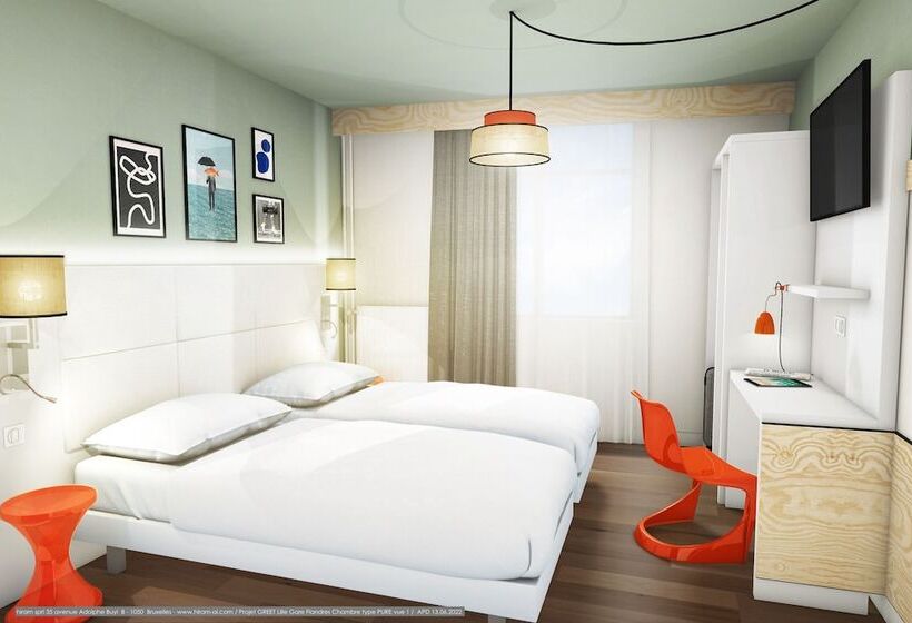 اتاق استاندارد با تخت دوبل, Greet Hotel Lille Gare Flandres   Groupe Accor