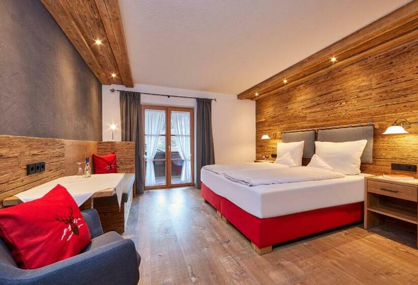 Номер Стандарт с Балконом, Landhaus Sonnenbichl Mittenwald