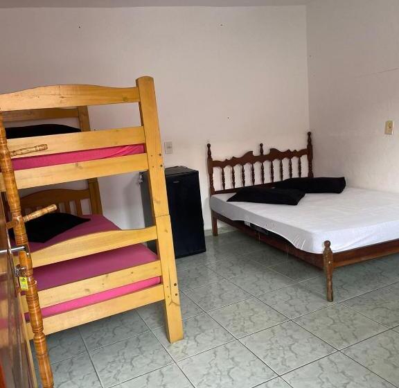 Четырехместный Номер Стандарт, Pousada Vista Mar Praia Grande