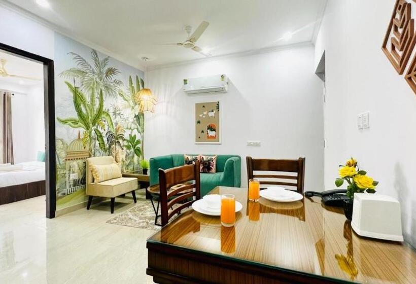 شقة بريميوم غرفة واحدة, Zen Suites   Golf Course Road Gurgaon