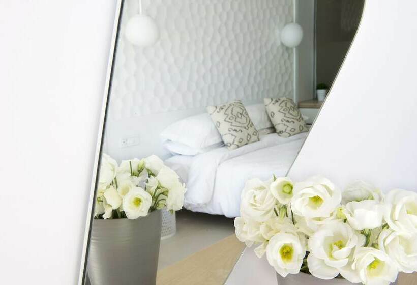 디럭스 룸 가든 전망, Myconian Kyma, A Member Of Design Hotels
