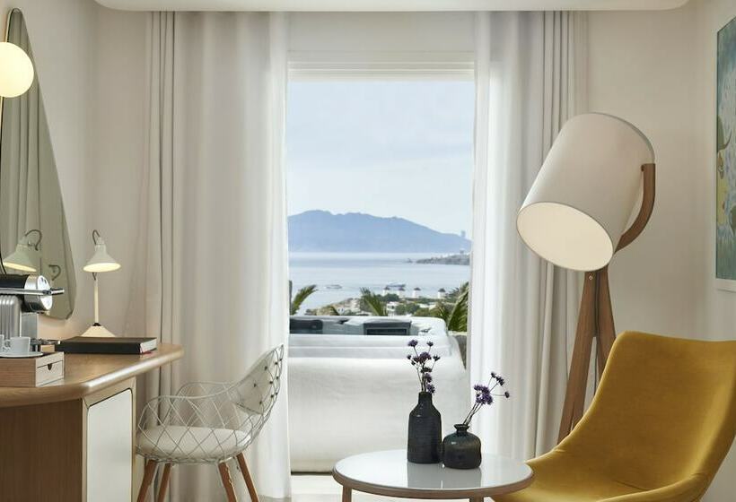 디럭스 룸 바다 전망, Myconian Kyma, A Member Of Design Hotels