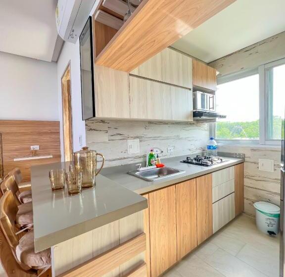 침실 1개 바다 전망 아파트, Apartamento   Suite, Frente Al Mar