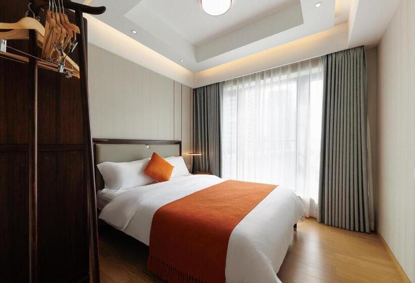 Apartamento 2 Dormitórios, Doria Home International Apartment  Guangzhou Huijin Ifc Keyun Road Metro Branch Canton Fair Free Sh