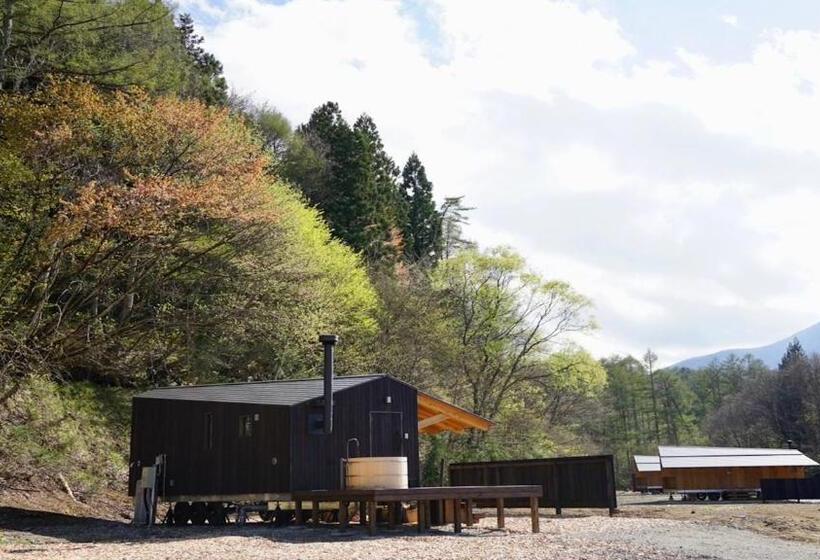 스탠다드 룸 산 전망, Earthboat Village Kurohime