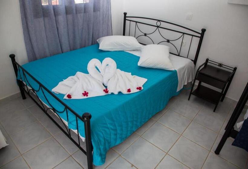 Четырехместный Номер Стандарт Вид на Море, Kefalonia Beach Hotel & Bungalows