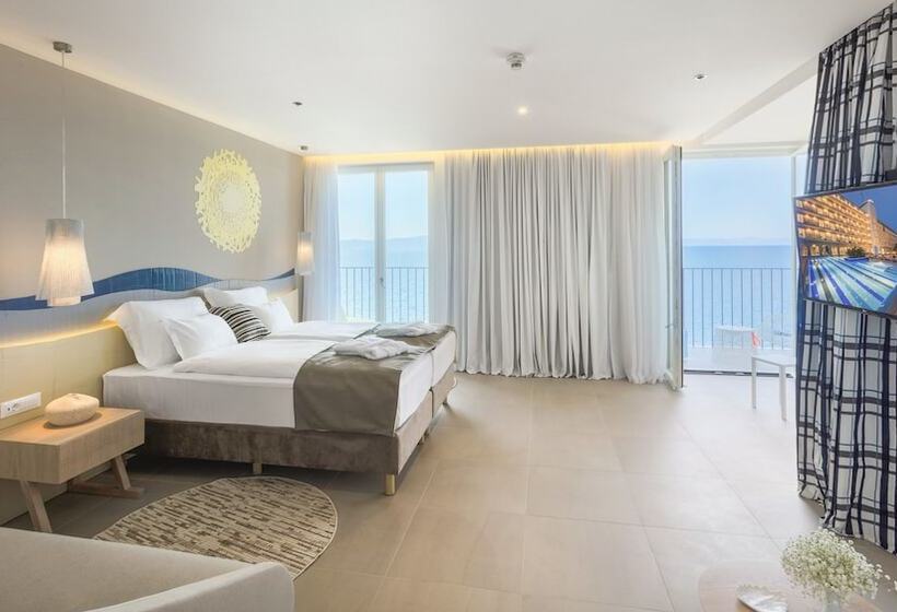 带海景的标准工作室, Bluesun Hotel Jadran