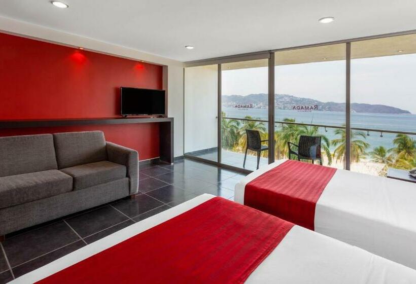 اتاق استاندارد با 2 تخت دوبل, Ramada By Wyndham Acapulco Hotel & Suites