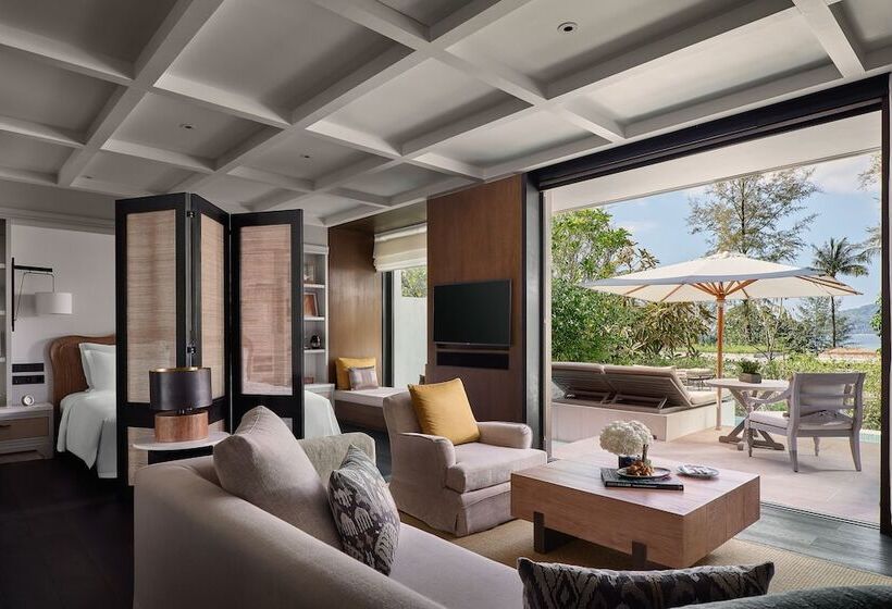 스탠다드 룸 가든 전망, Rosewood Phuket
