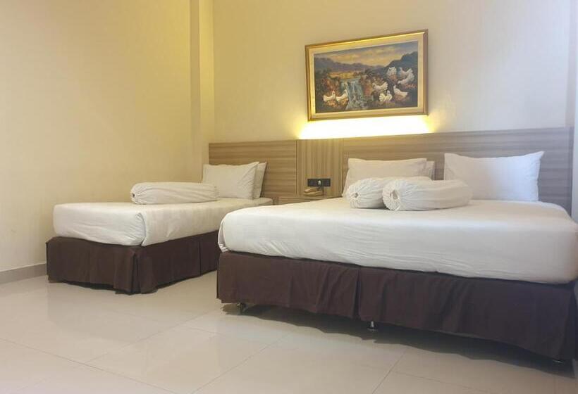 带大床的高级房间, Violand Garden Hotel Samarinda