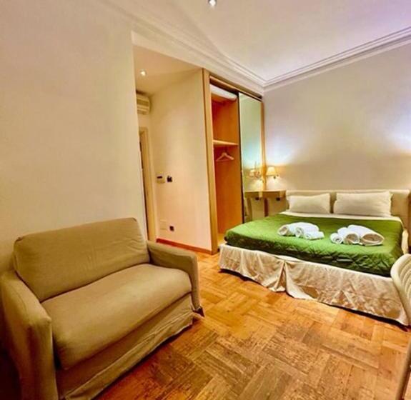 חדר סטנדרט לשלושה, Auditorium Maxxi Luxury Suite Roma
