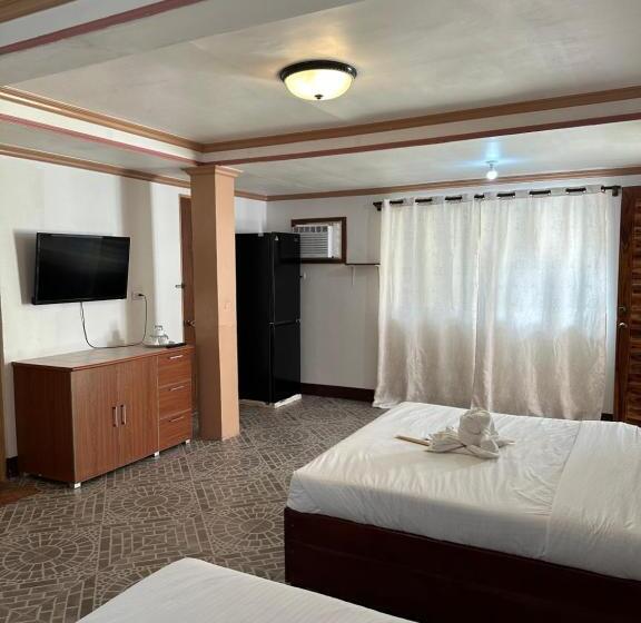 Quarto Estandar Vista Mar, Pearl Resort Panglao,dauis Bikini Beach
