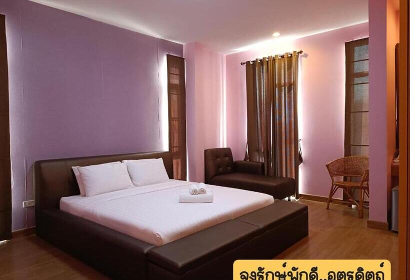 Номер Deluxe Кровать Кинг, ๋jongluxpakdee โรงแรมจงรักษ์พักดี