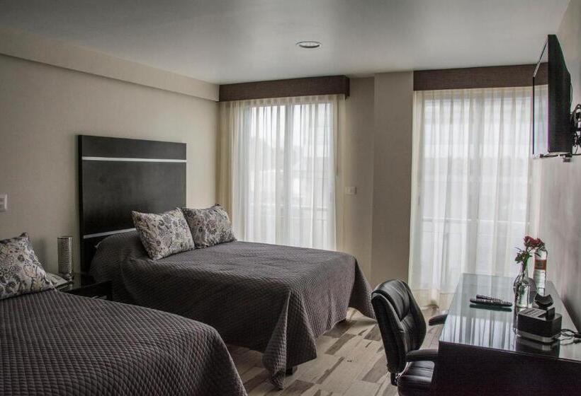 Standardzimmer 2 Doppelbetten, San José Plaza Coatepec
