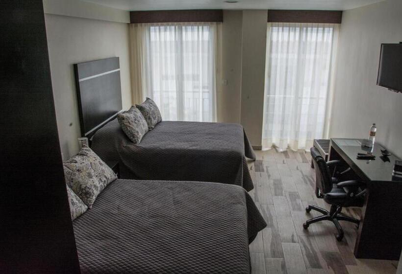 Номер Стандарт 2 Двуспальные Кровати, San José Plaza Coatepec
