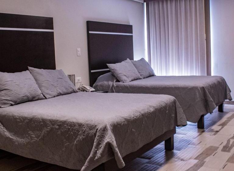 Standardzimmer 2 Doppelbetten, San José Plaza Coatepec