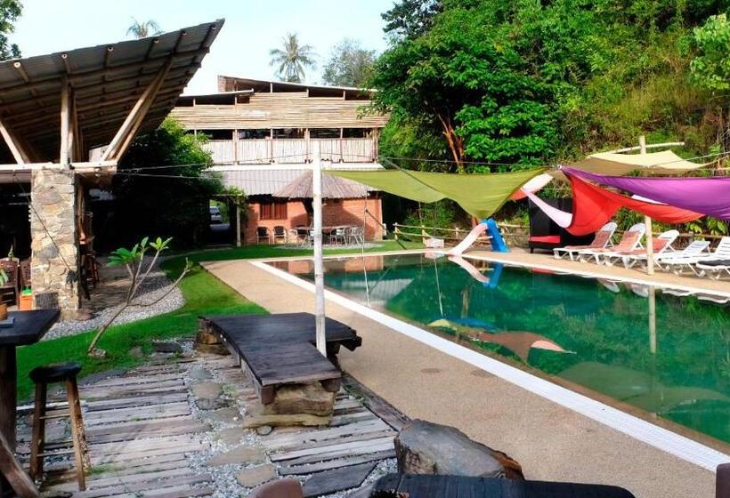 Villa 2 Quartos, Bamboo Cottage Langkawi