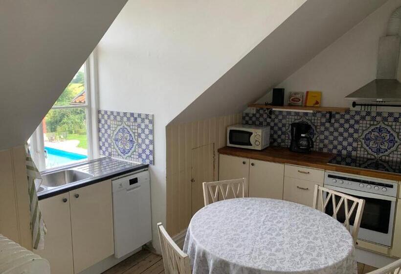 Апартаменты 1 Спальня Вид на Бассейн, Vingårdens Bed & Breakfast