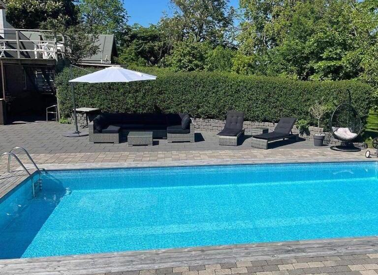 Апартаменты 1 Спальня Вид на Бассейн, Vingårdens Bed & Breakfast