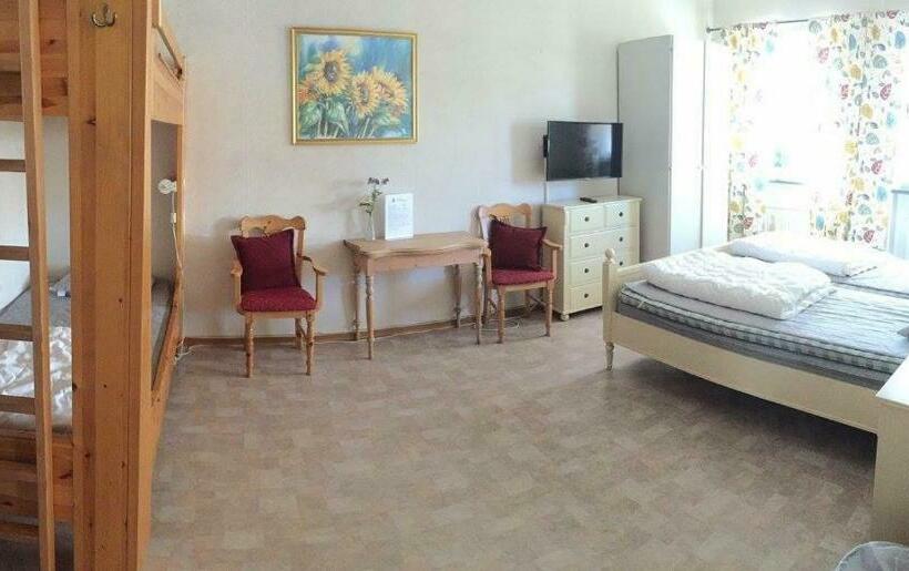 Номер Стандарт Четырехместный Совместный Санузел, Vasaloppsmålet   Hostel Mora   Målkullans Vandrarhem