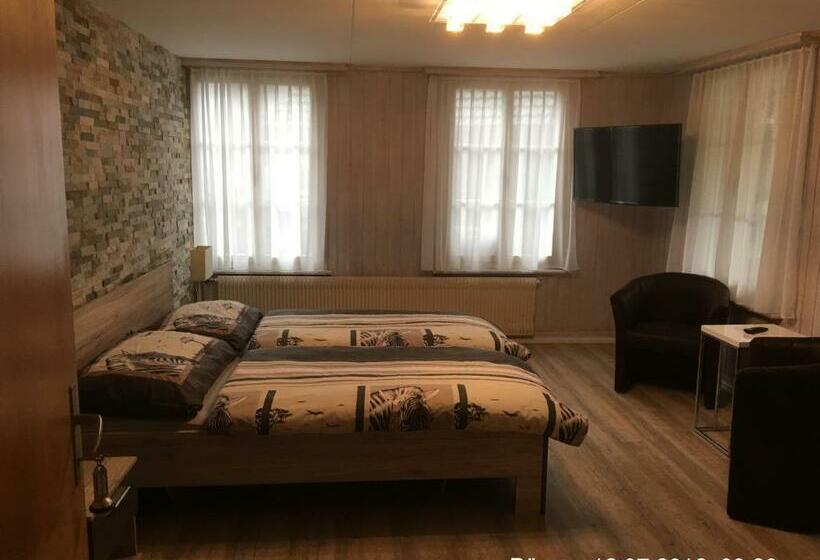带共用浴室的标准房间, Landgasthof Hotel Adler