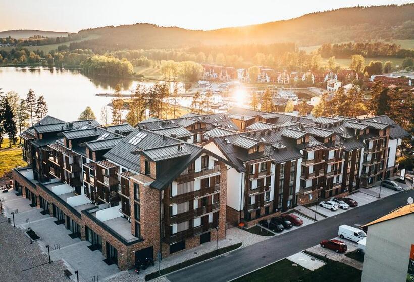 Suite with lake view, Molo Lipno Residence