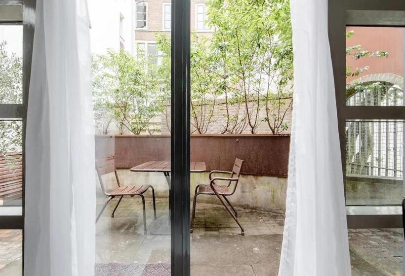 标准间带露台, Zocher6 Bnb A Monumental Town House In The City Center