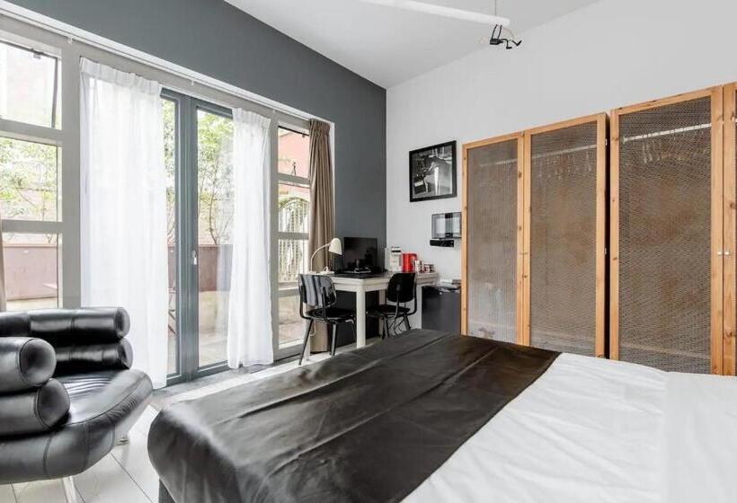 标准间带露台, Zocher6 Bnb A Monumental Town House In The City Center