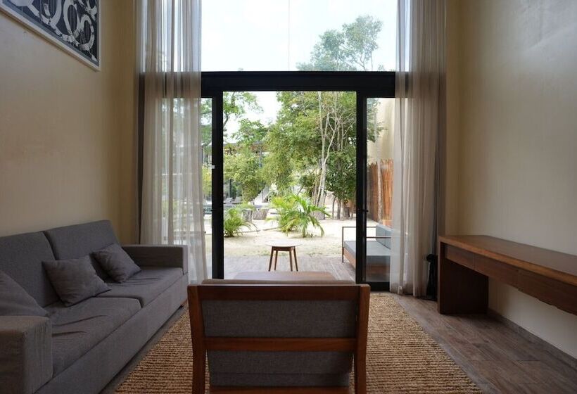 １ベッドルームのデラックスアパートメント, Nook Tulum Luxury Condohotel By Marea