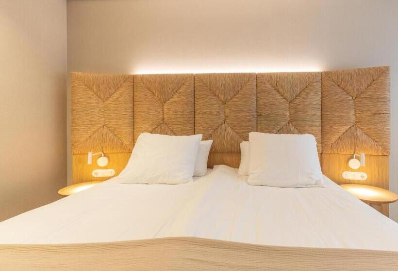 バルコニー付きデラックスルーム, Strandhotel Domburg