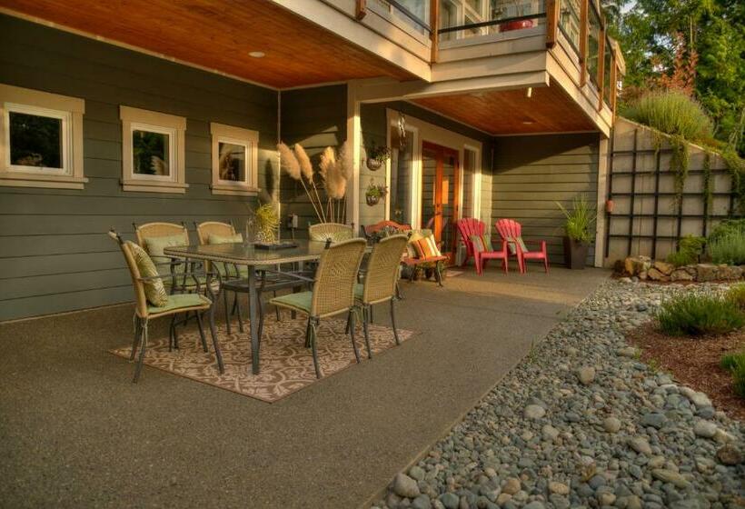 标准房带园景, Shawnigan Suite B & B