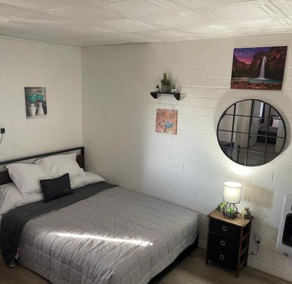 דירה בת חדר שינה 1 עם מרפסת, Canyon S Edge Route 66 Motel