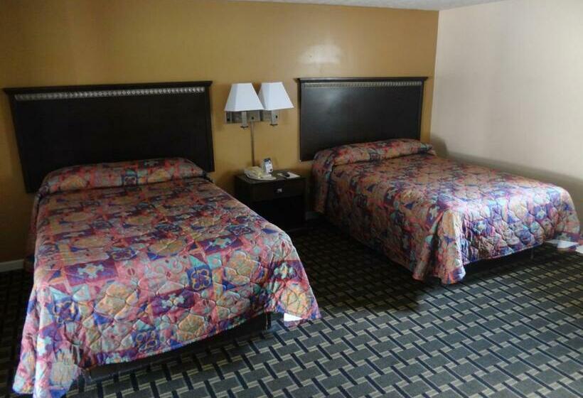 Номер Стандарт 2 Двуспальные Кровати, Budget Inn Columbus