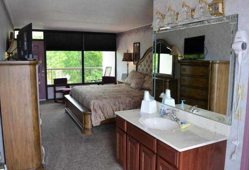 带大床的标准间, Rivergate Mountain Lodge