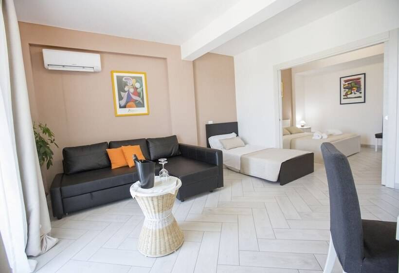 חדר סטנדרט לארבעה נוף לים, Belvedere Rent Rooms