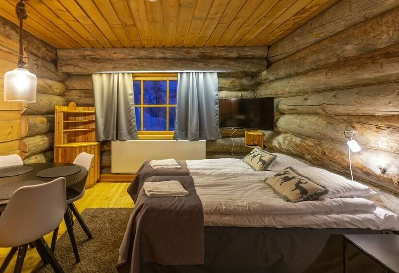 Апартаменты 1 Спальня, Kuukkeli Log Houses Aurora Resort