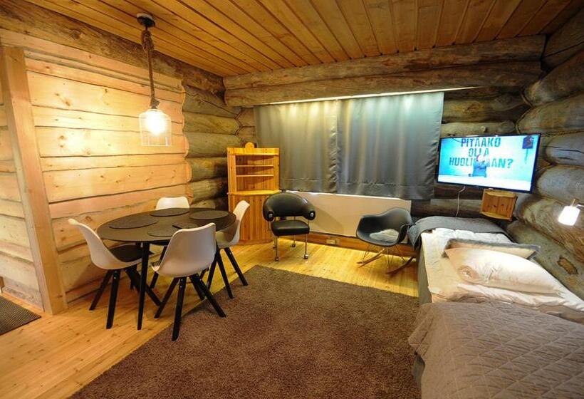 Апартаменты 1 Спальня, Kuukkeli Log Houses Aurora Resort