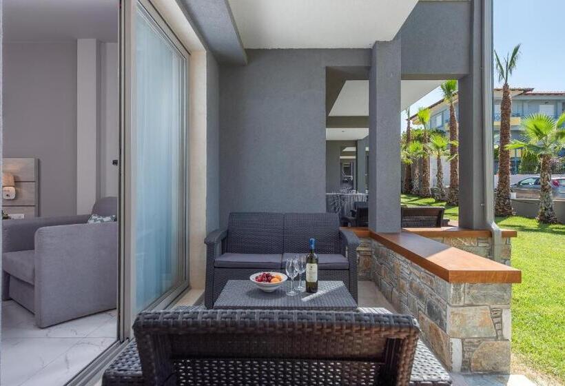 اتاق سوپریور با چشم‌انداز باغ, Dionysos Hotel & Suites