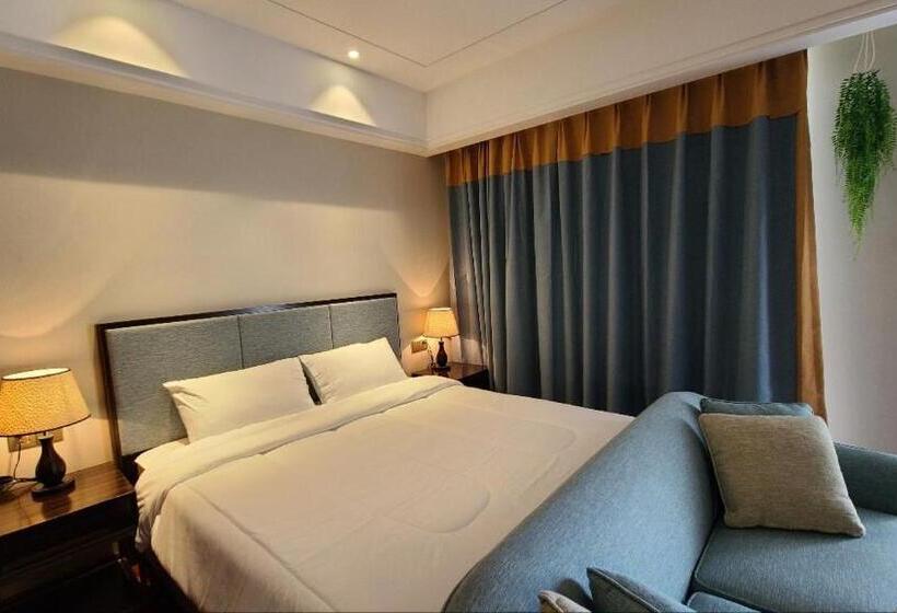 1침실 아파트 도시 전망, A New And Luxurious Vientiane Suite Apartment