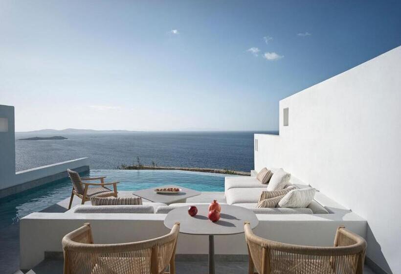 Апартаменты 1 Спальня с Видом, Deos Mykonos   A Myconian Collection