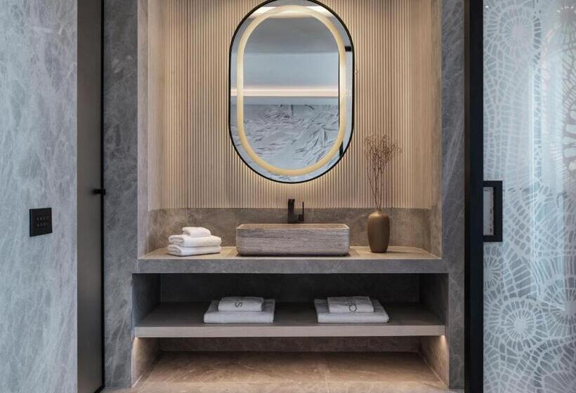 Апартаменты 1 Спальня Вид на Море, Deos Mykonos   A Myconian Collection