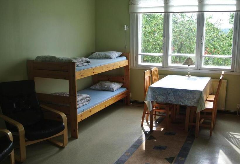 Четырехместный номер эконом класса с общей ванной комнатой, Porvoo Hostel