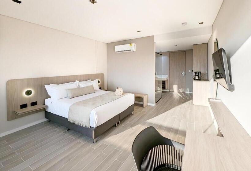 발코니가 있는 스위트, Botanico Hotel Y Spa