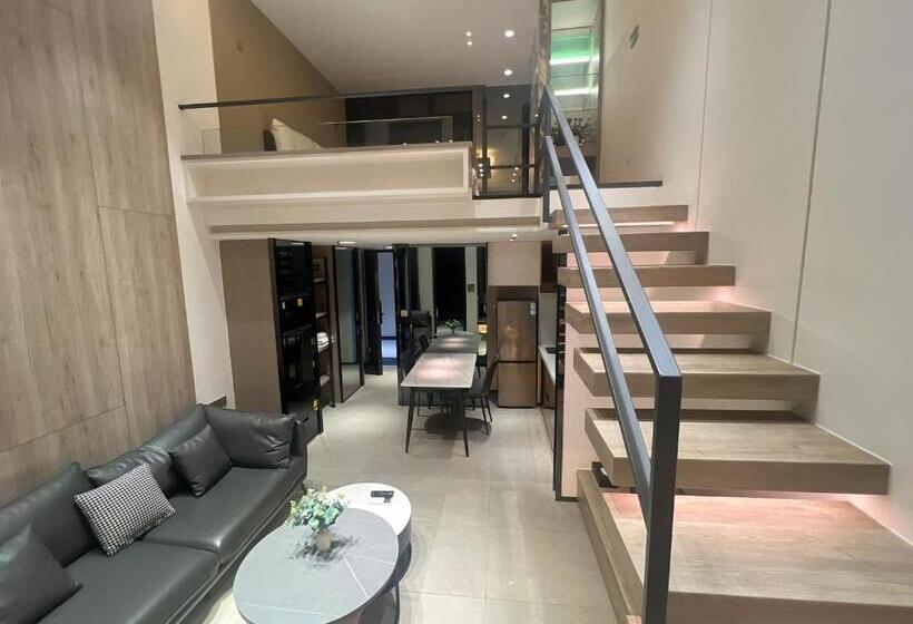 Номер Deluxe, Zhongshan Perth Hotel Apartment   Shiqi Wanxianghui Branch